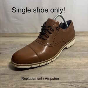 Cole Haan 10 M Wingtip Oxford‎ Left Shoe Only!! Replacement  Amputee C40341